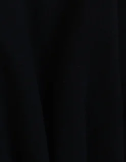 Light Merino Wool Crew - Deep Black