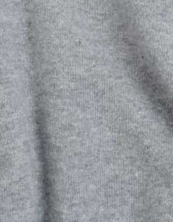 Light Merino Wool Crew - Heather Grey