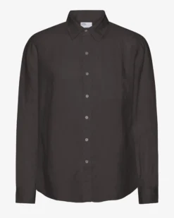 Linen Shirt - Lava Grey