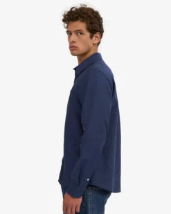 Linen Shirt - Marine Blue