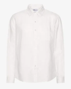 Linen Shirt - Optical White