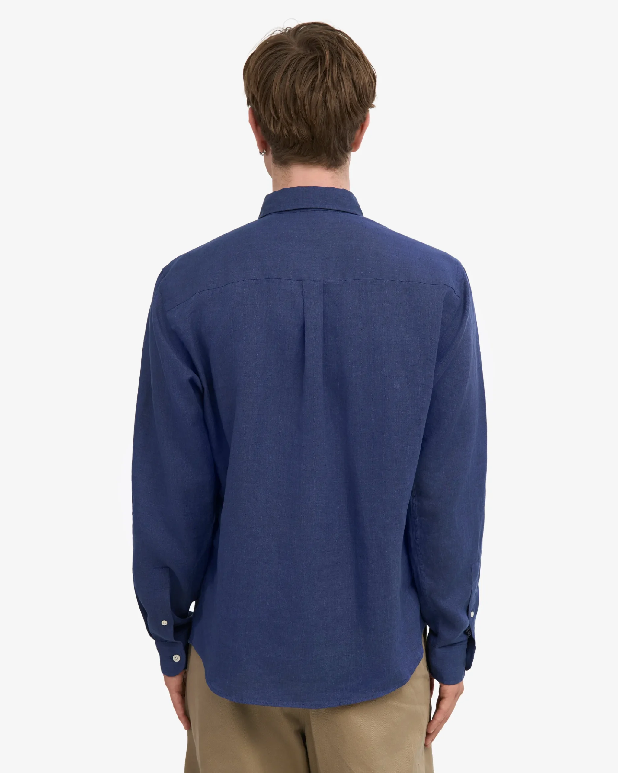 Linen Shirt - Petrol Blue