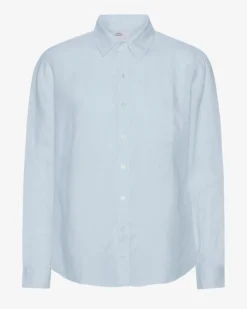 Linen Shirt - Polar Blue