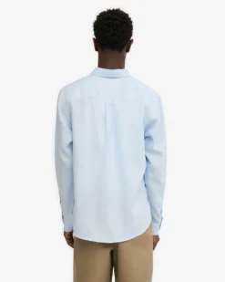 Linen Shirt - Polar Blue