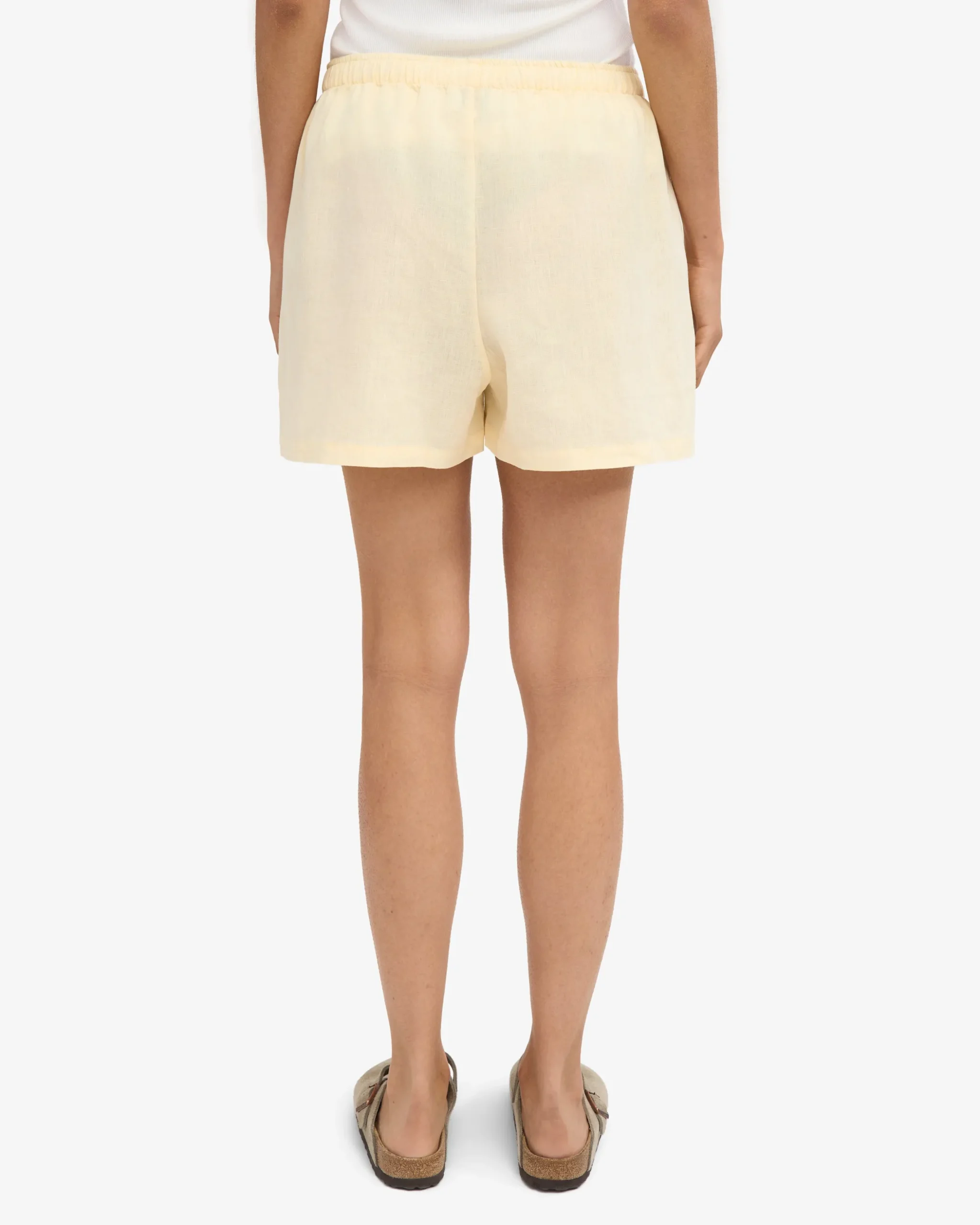 Linen Shorts - Bubblegum Pink