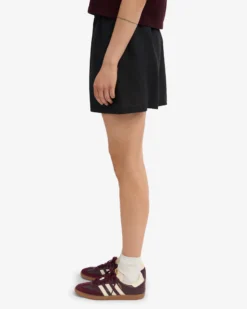 Linen Shorts - Deep Black