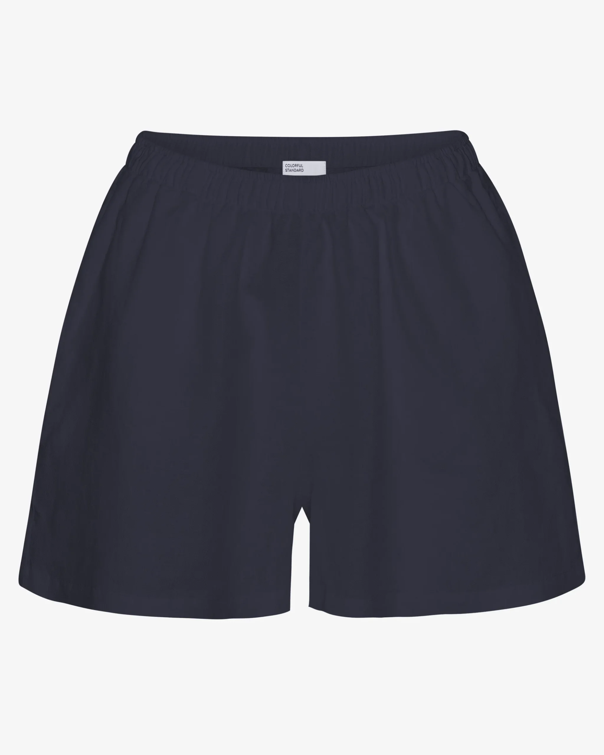 Linen Shorts - Navy Blue