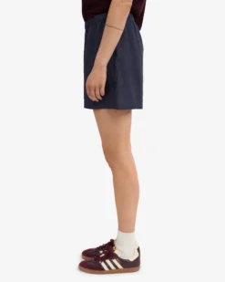Linen Shorts - Petrol Blue