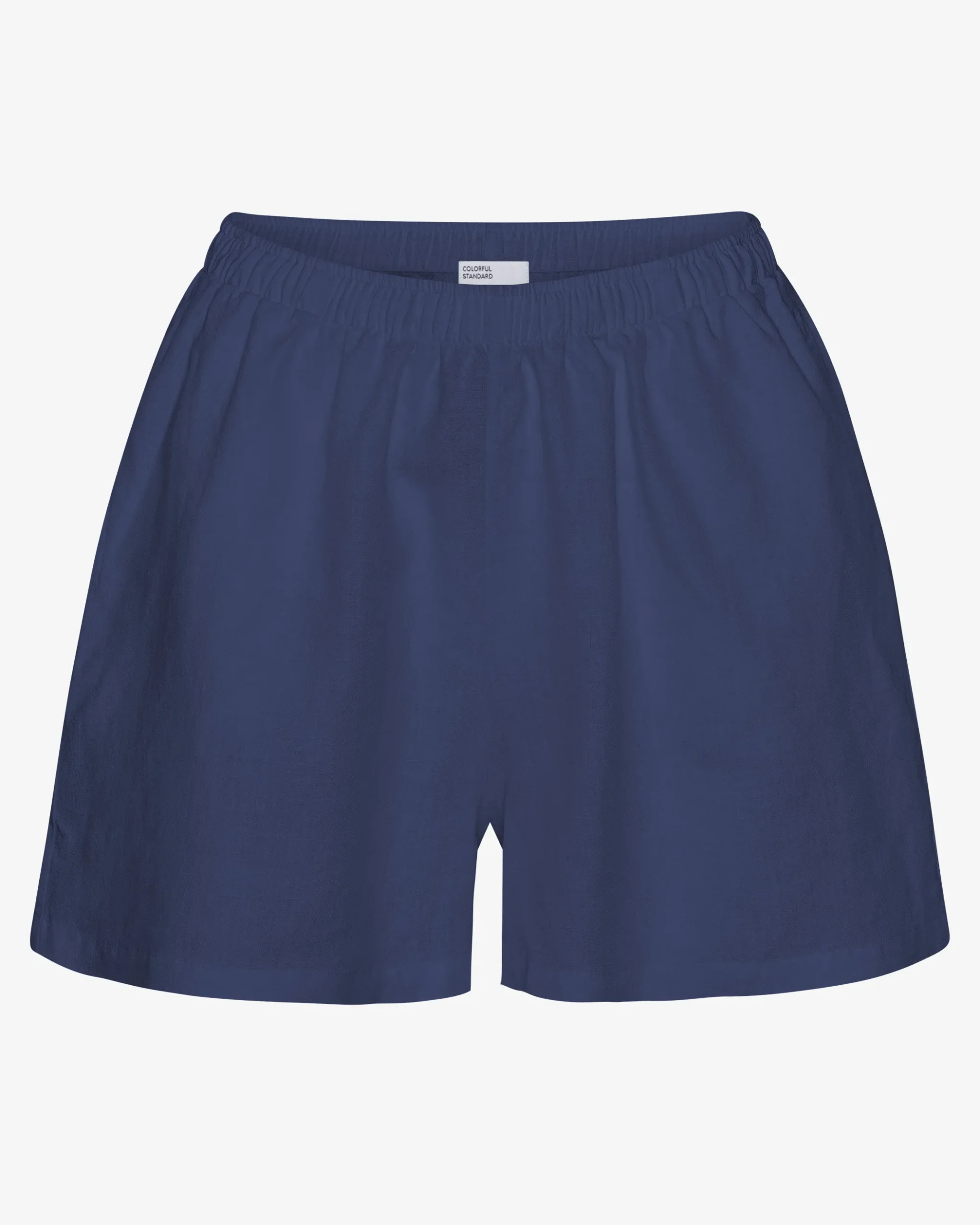 Linen Shorts - Petrol Blue