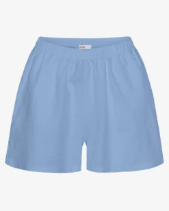 Linen Shorts - Seaside Blue