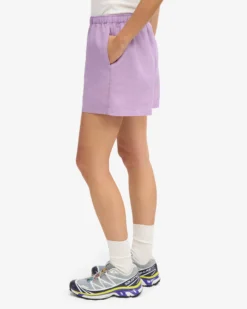 Linen Shorts - Soft Lavender