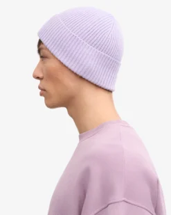 Merino Wool Beanie - Petrol Blue