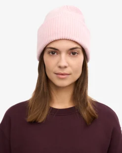 Merino Wool Beanie - Petrol Blue