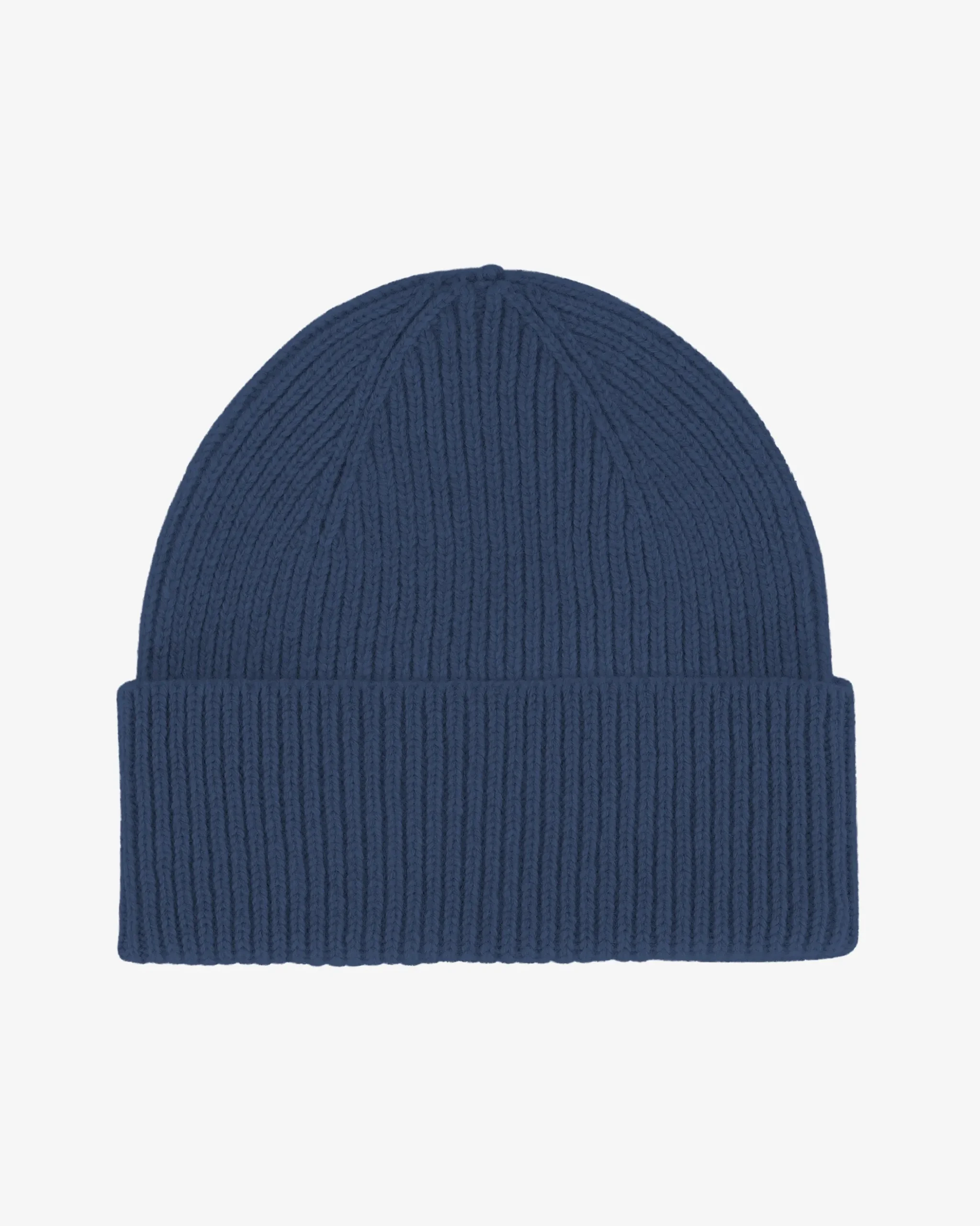 Merino Wool Beanie - Petrol Blue
