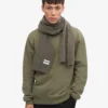 Merino Wool Beanie & Scarf - Dusty Olive