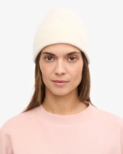 Merino Wool Beanie - Seaside Blue