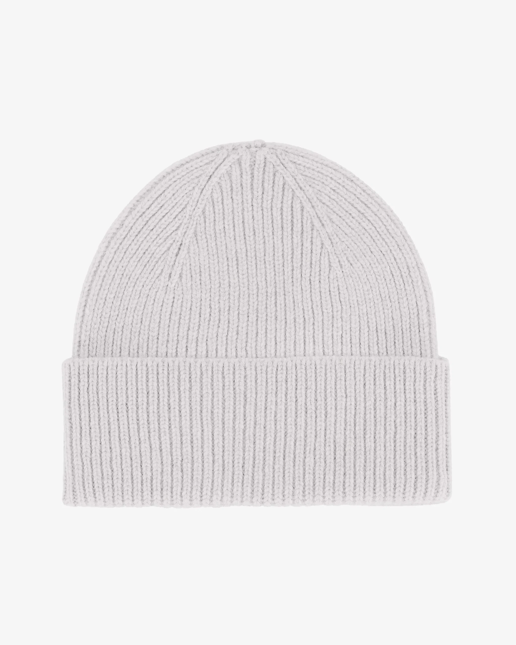 Merino Wool Beanie - Snow Melange