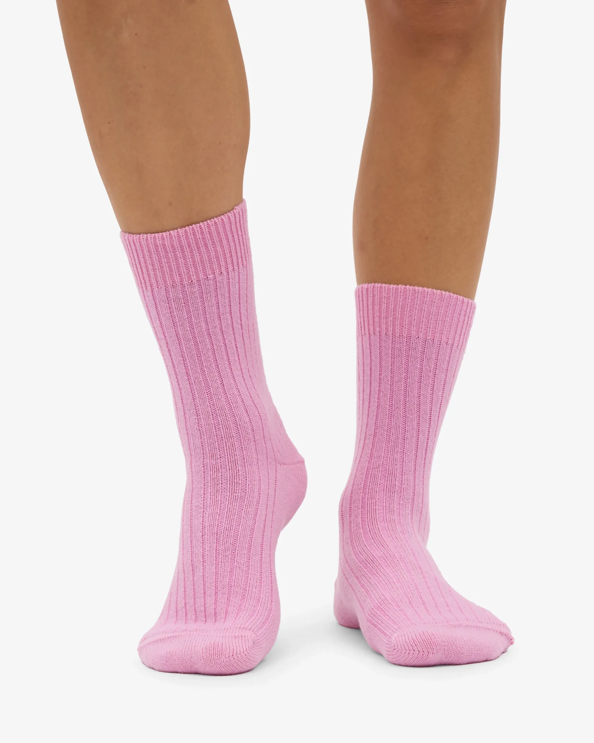 Merino Wool Blend Sock - Cherry Blossom