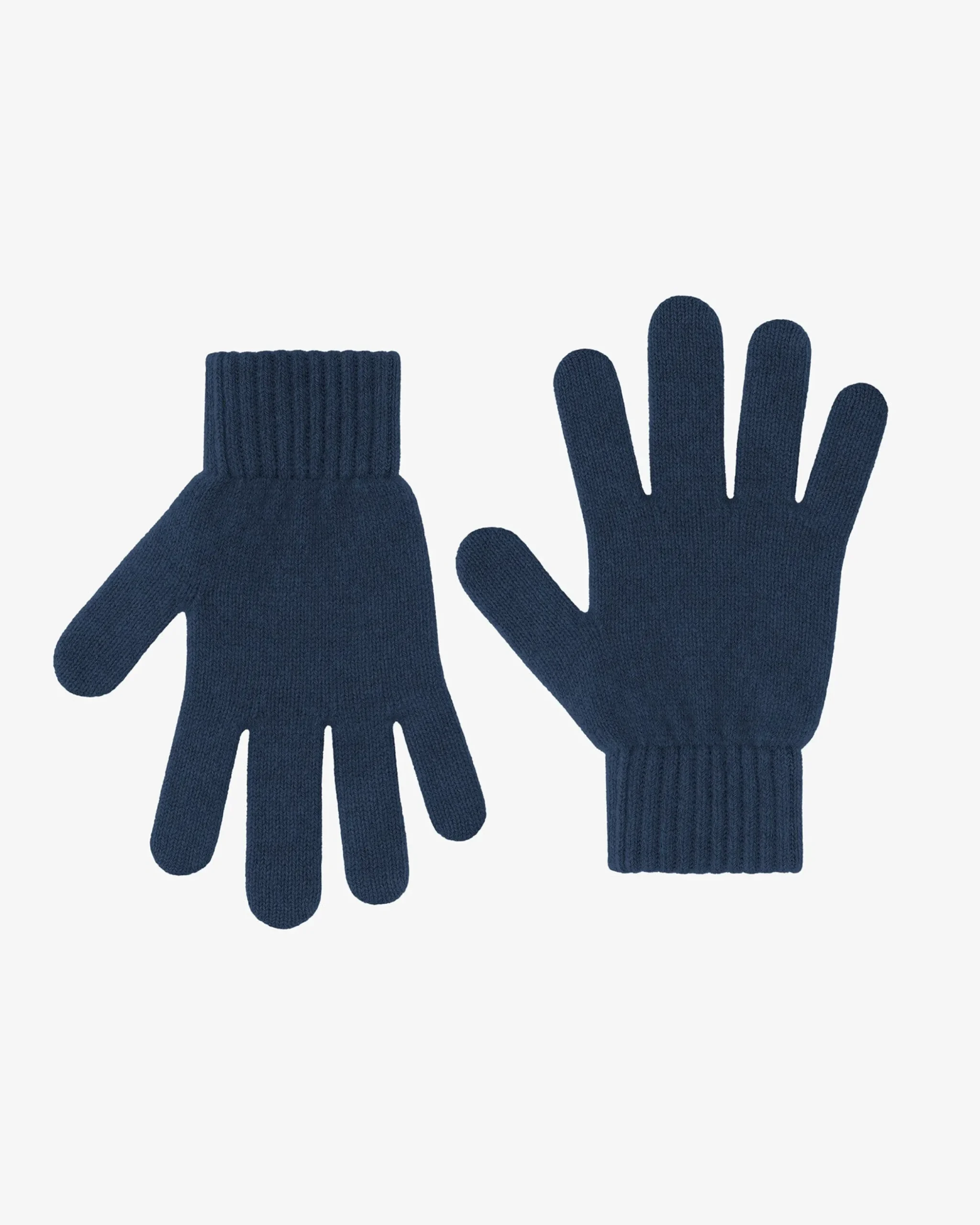 Merino Wool Gloves - Royal Blue