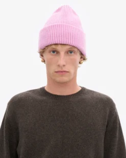 Merino Wool Hat - Cherry Blossom