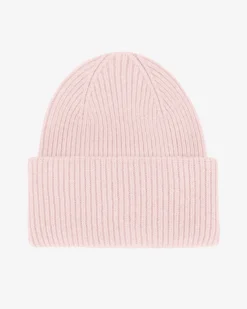 Merino Wool Hat - Faded Pink