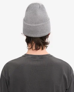 Merino Wool Hat - Heather Grey