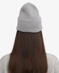 Merino Wool Hat - Heather Grey