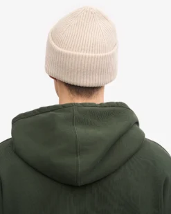 Merino Wool Hat - Ivory White