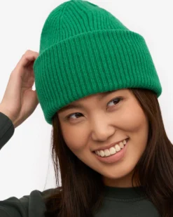 Merino Wool Hat - Kelly Green