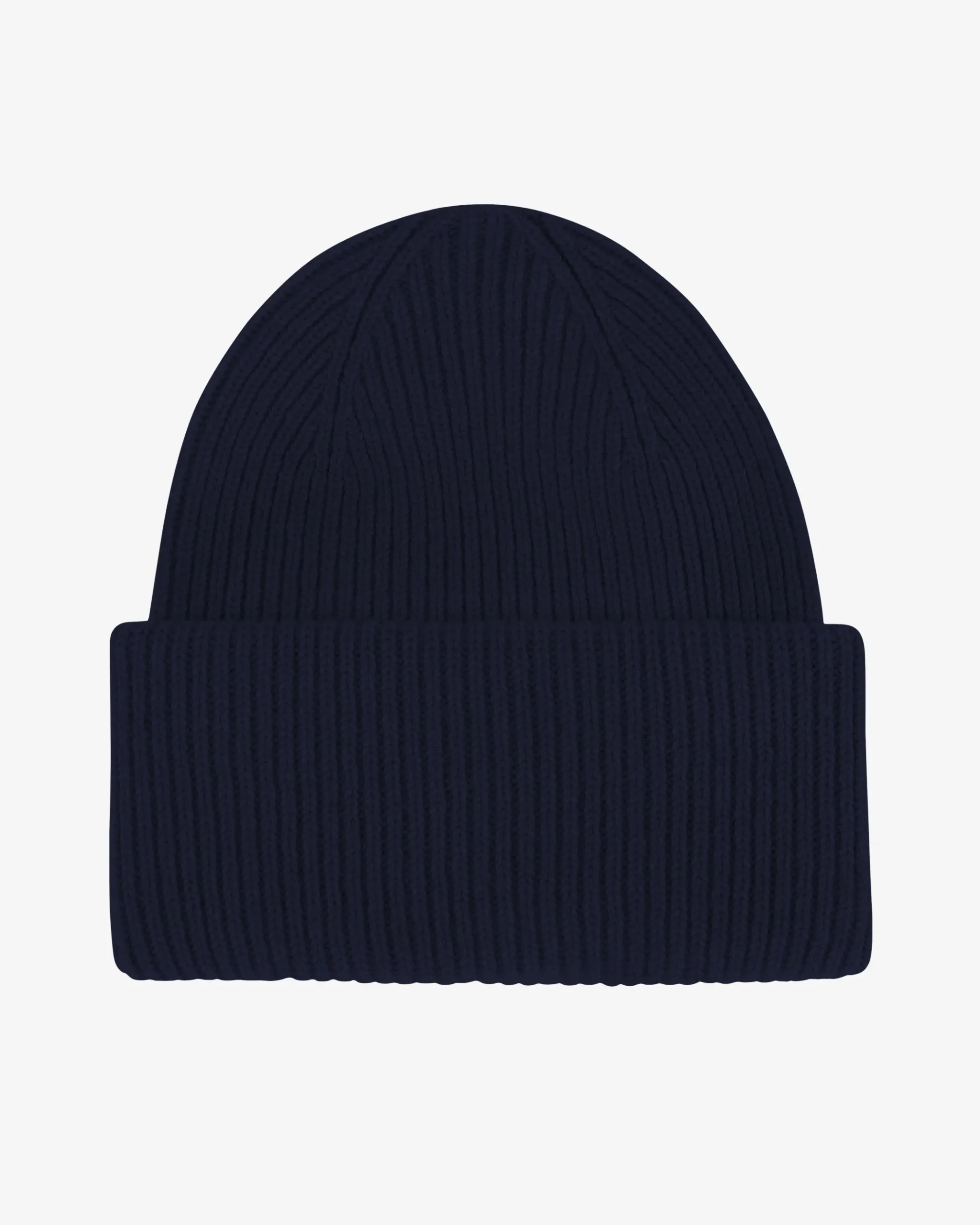 Merino Wool Hat - Navy Blue