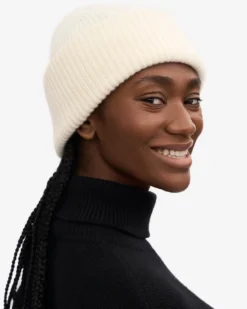 Merino Wool Hat - Optical White