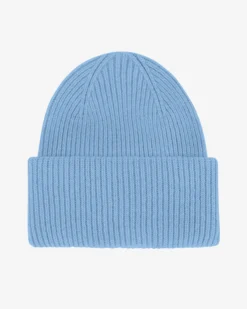 Merino Wool Hat - Seaside Blue