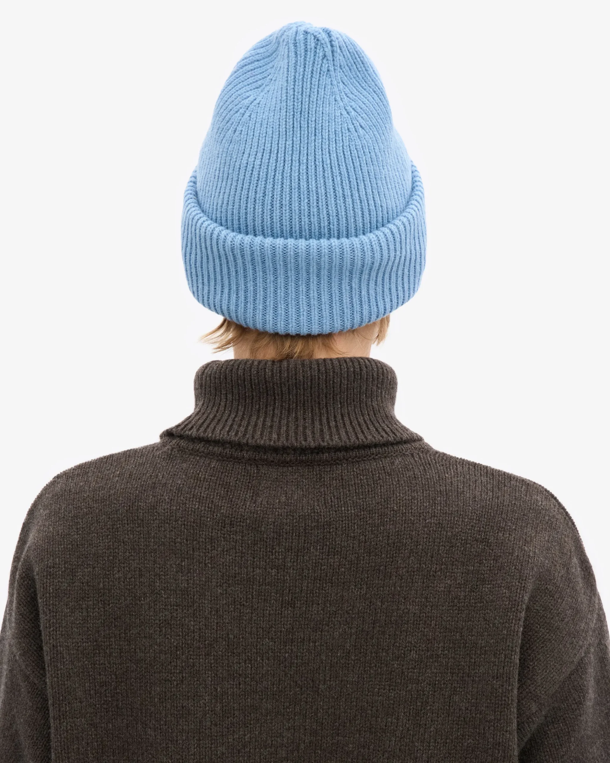 Merino Wool Hat - Seaside Blue