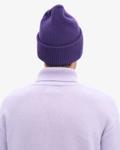 Merino Wool Hat - Ultra Violet