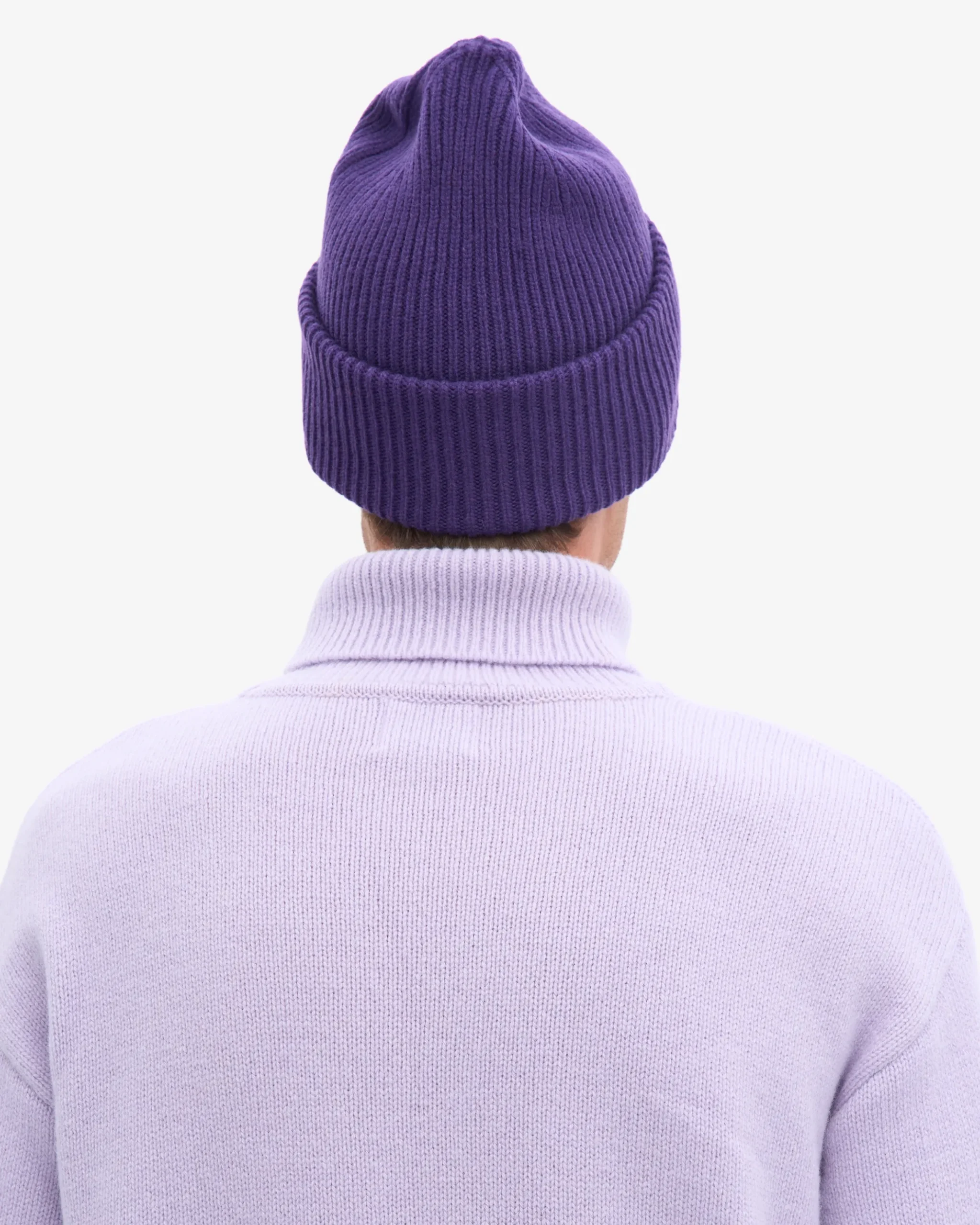 Merino Wool Hat - Ultra Violet