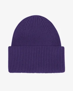Merino Wool Hat - Ultra Violet