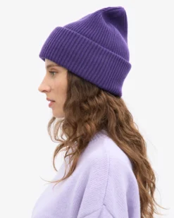 Merino Wool Hat - Ultra Violet