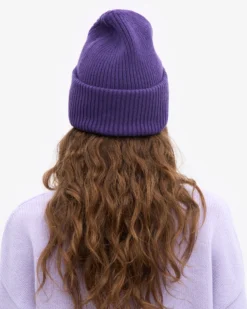 Merino Wool Hat - Ultra Violet