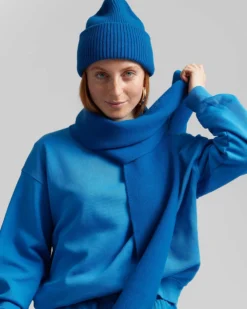 Merino Wool Scarf - Burned Orange