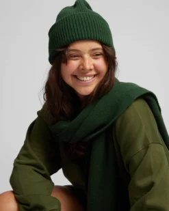 Merino Wool Scarf - Soft Yellow