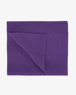 Merino Wool Scarf - Ultra Violet