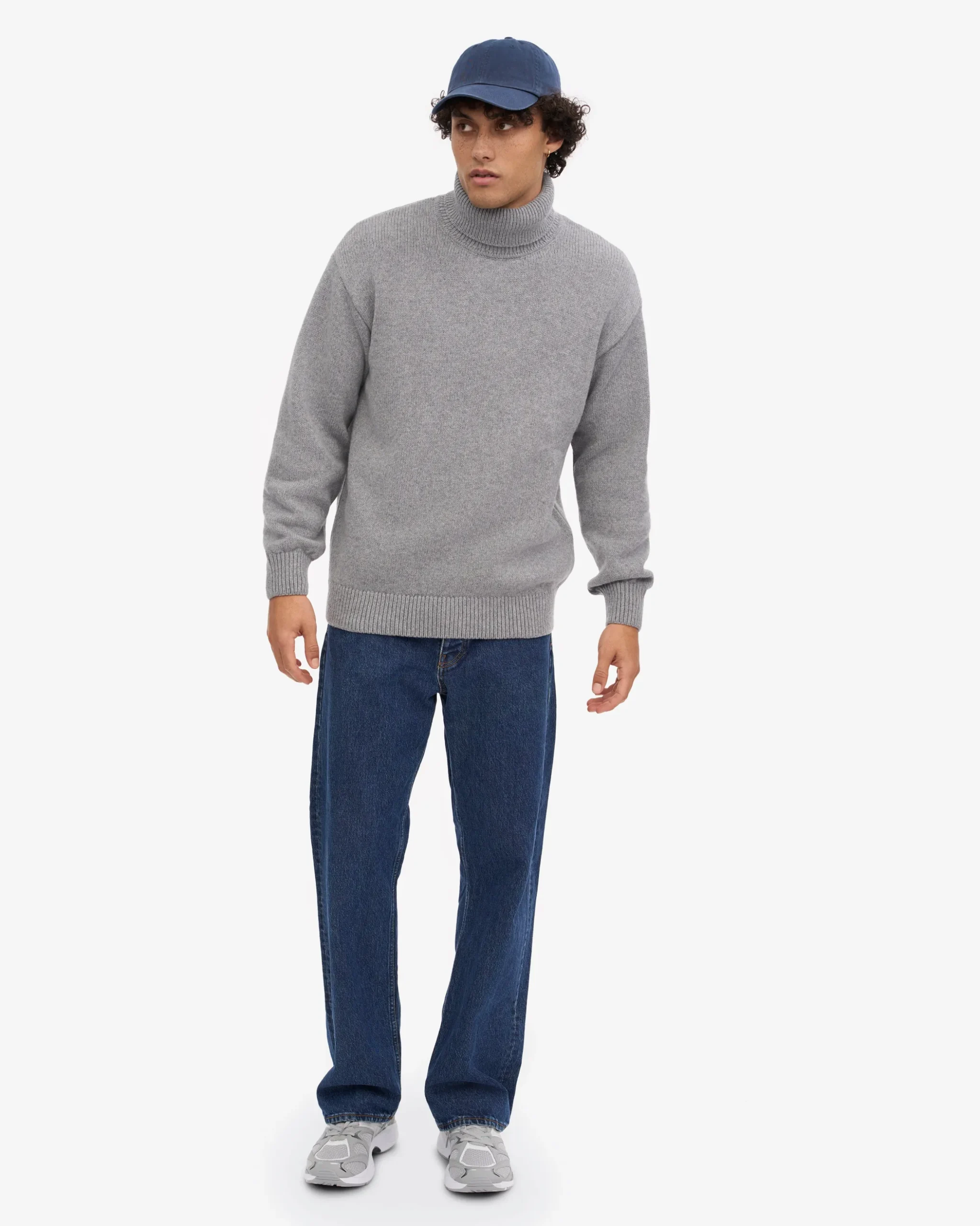 Merino Wool Turtleneck - Warm Taupe