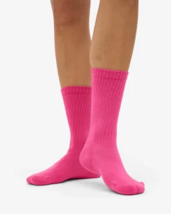 Organic Active Sock - Bubblegum Pink