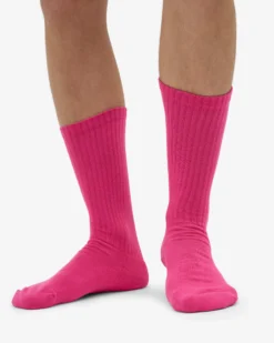 Organic Active Sock - Bubblegum Pink
