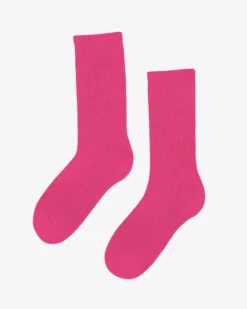 Organic Active Sock - Bubblegum Pink