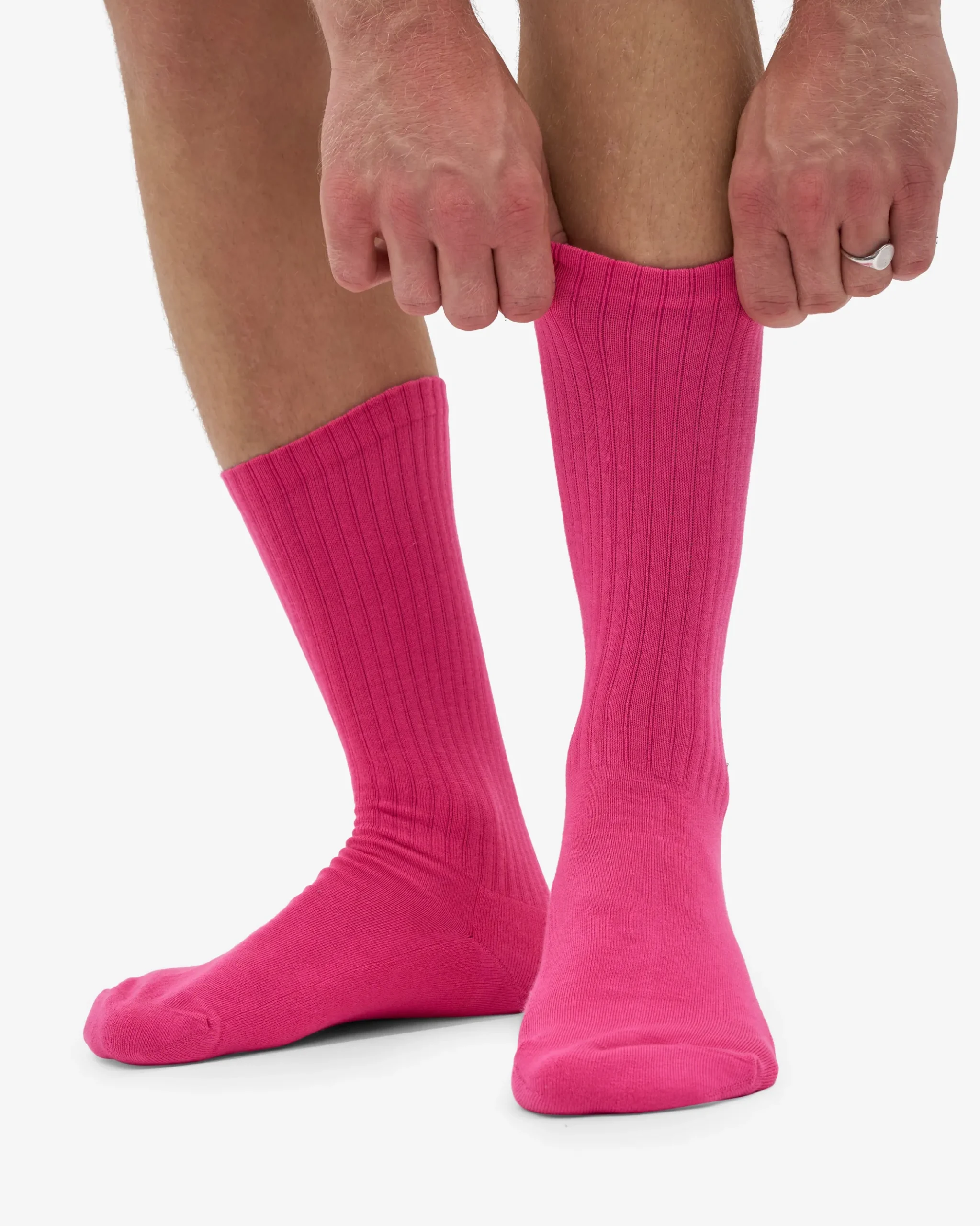 Organic Active Sock - Bubblegum Pink (3-Pack)