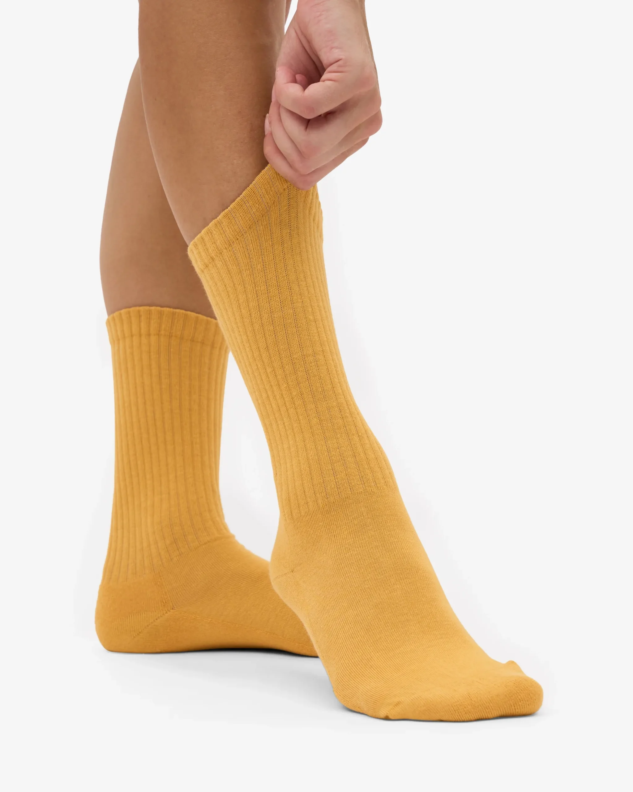 Organic Active Sock - Burned Yellow (3-Pack)