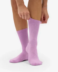 Organic Active Sock - Cherry Blossom