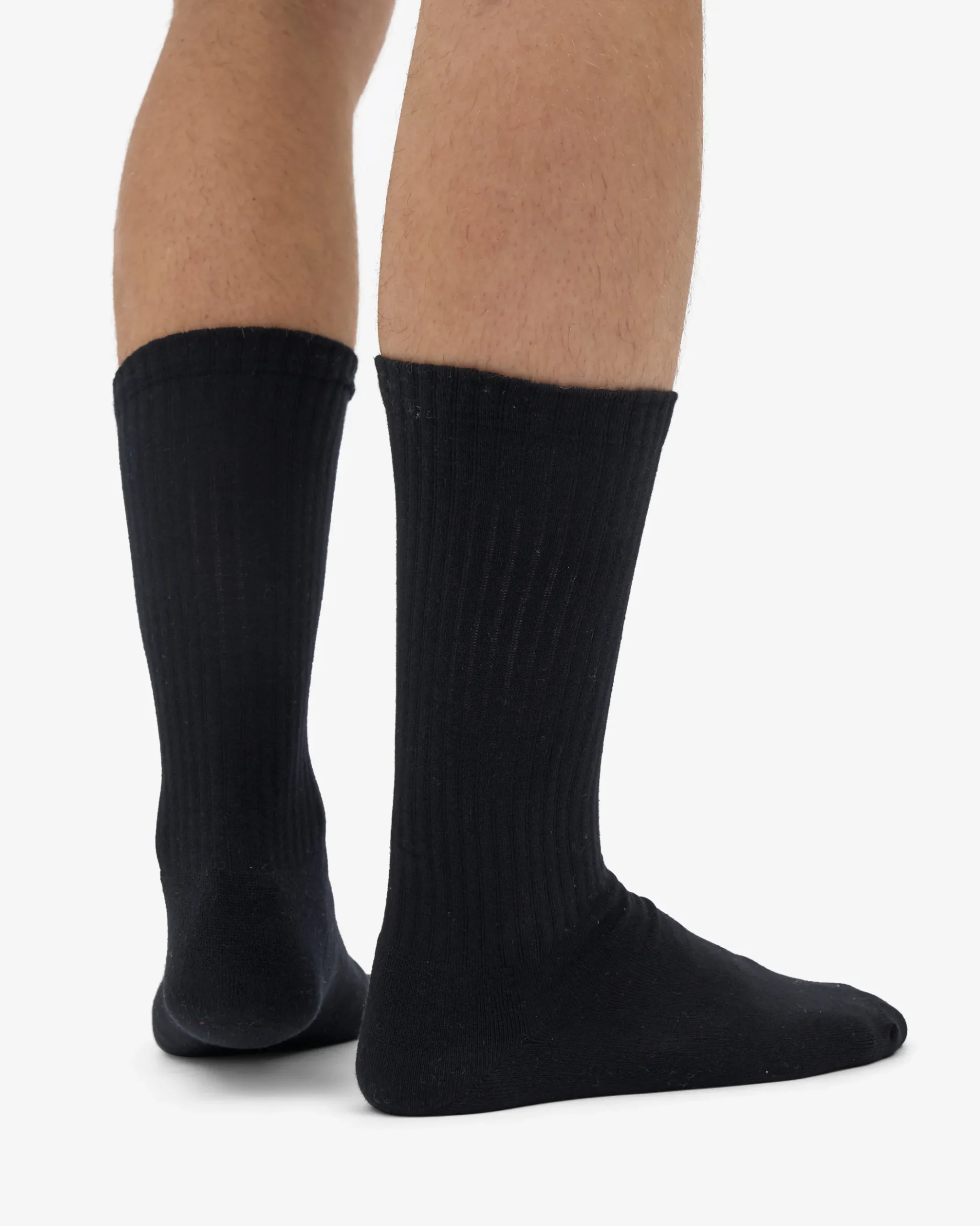 Organic Active Sock - Deep Black (3-Pack)