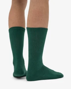 Organic Active Sock - Emerald Green (3-Pack)